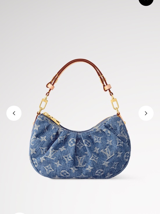 Louis Vuitton Handbags - New in Box Louis Vuitton Pochette Valley in Blue Denim